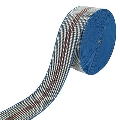 Trung Quốc Môi trường PE Sofa đàn hồi vải cao su đàn hồi tốt Màu xanh với 3 đường màu đỏ nhà cung cấp