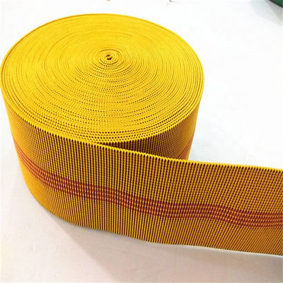 Trung Quốc Vải bọc đàn hồi 70mm màu vàng cho ghế sofa 20% -30% Độ giãn dài nhà cung cấp